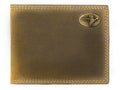 Vintage Tan Leather Bifold Wallet