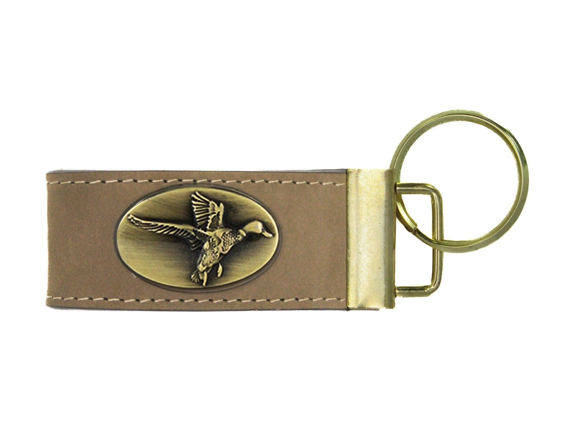 Leather Loop Key Fob.