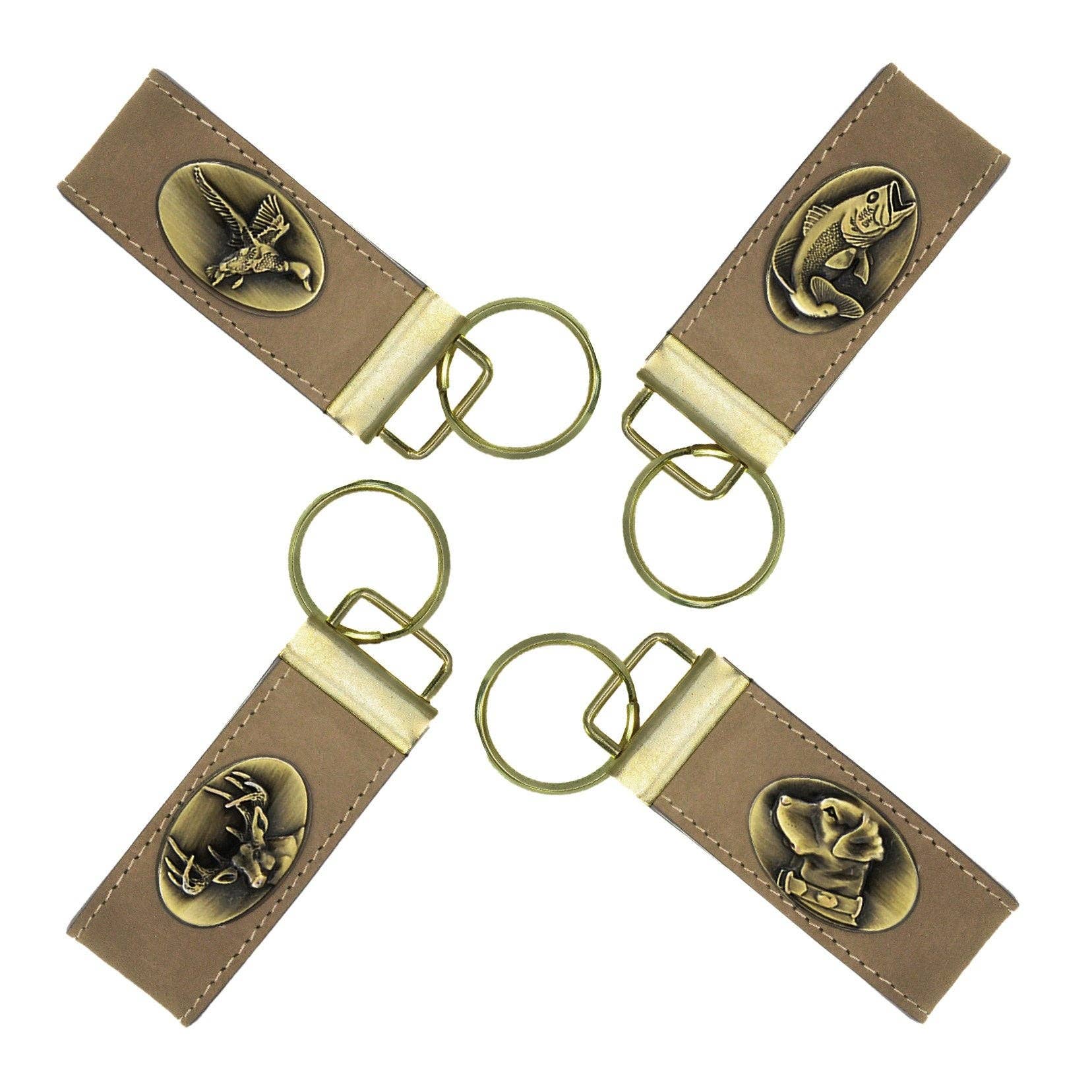 Leather Loop Key Fob.