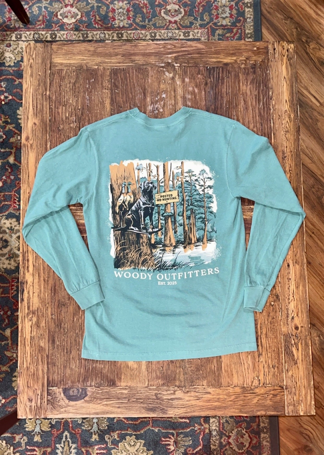 Woody Outfitters “No Hunting” Long Sleeve Tee