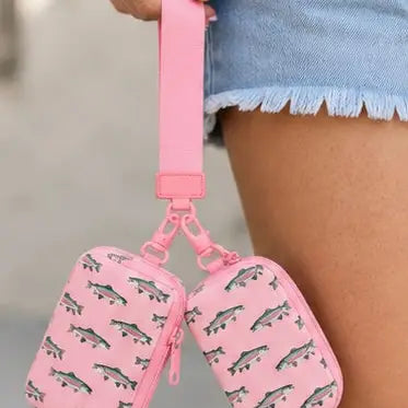 Dual Wallet Wristlet