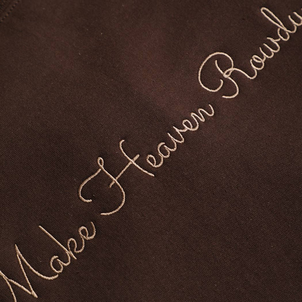 Make Heaven Rowdy Embroidered Sweatshirt