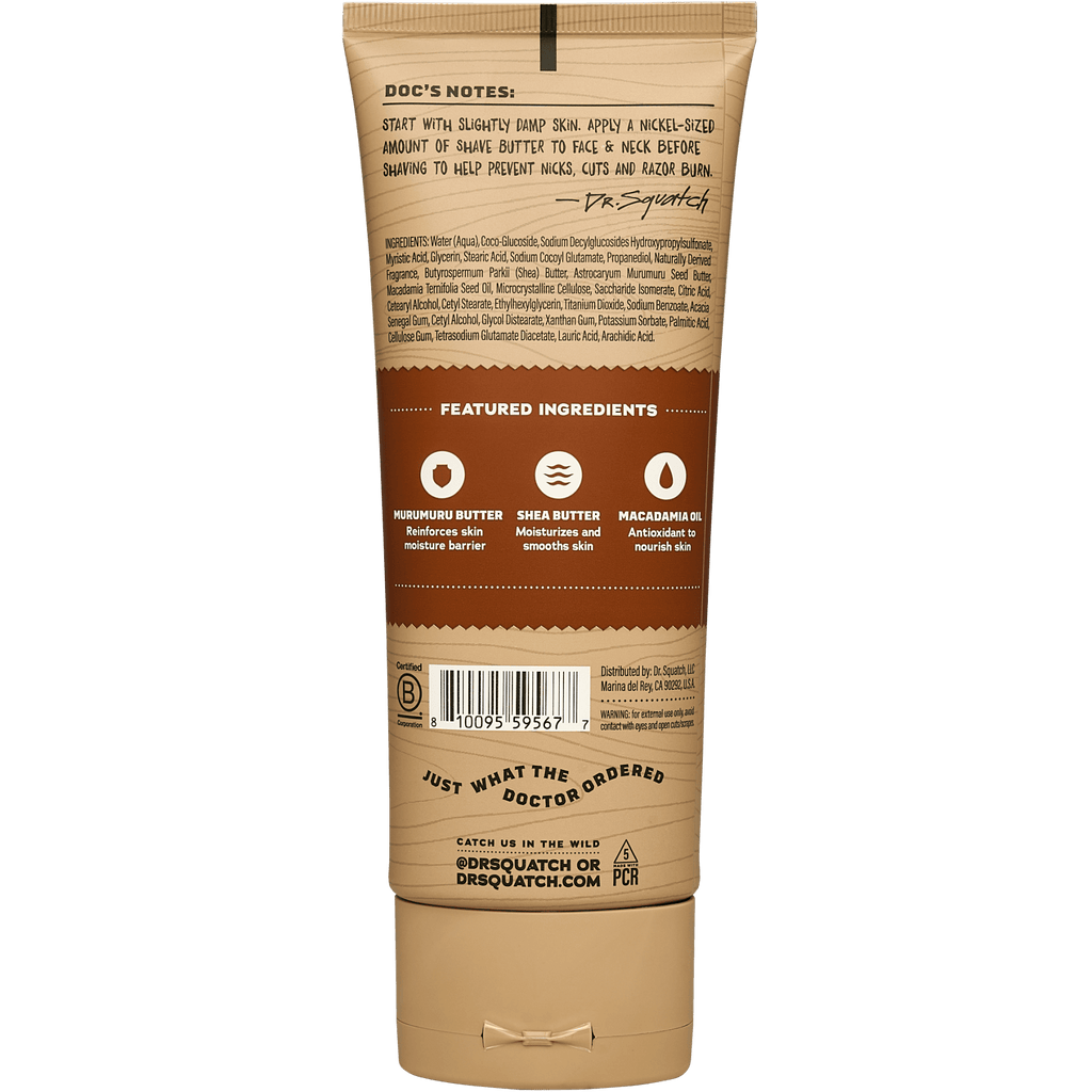 Easy Glide Shave Butter Wood Barrel Bourbon