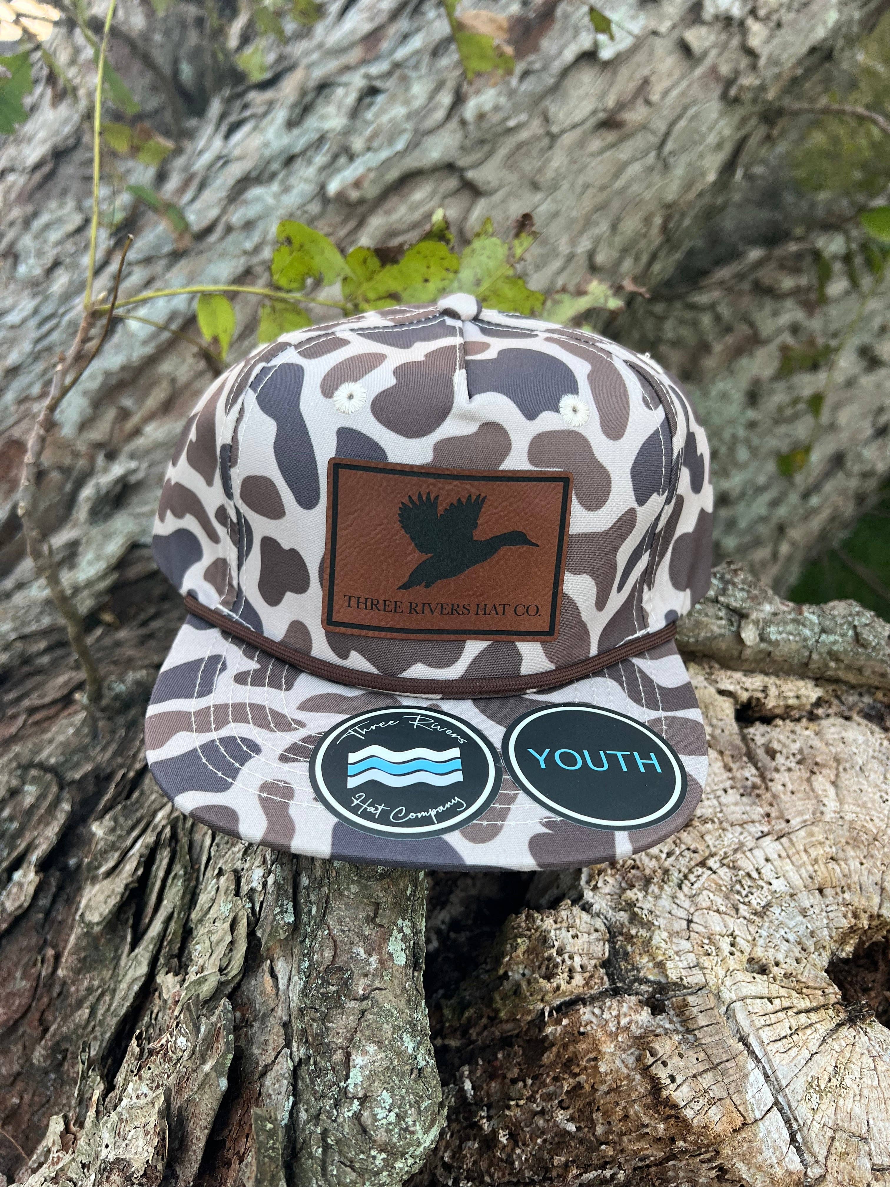 Youth Duck Silhouette Camo Rope Hat