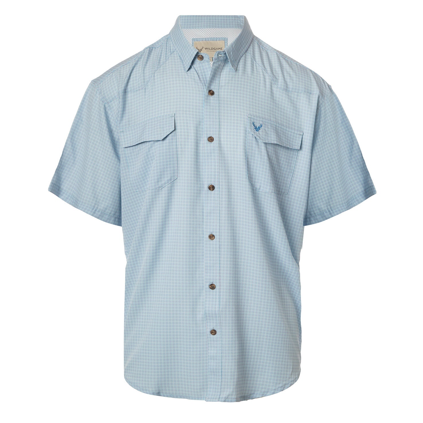 Cloud Drift Button Down Short Sleeve
