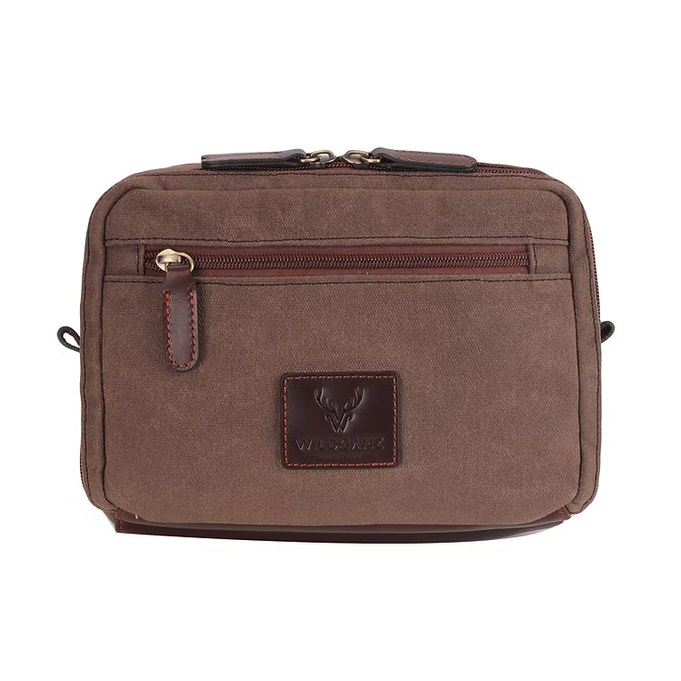 Waxed Canvas Dopp Kit