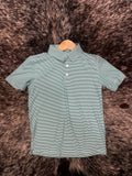 Youth Micro Green/White Polo