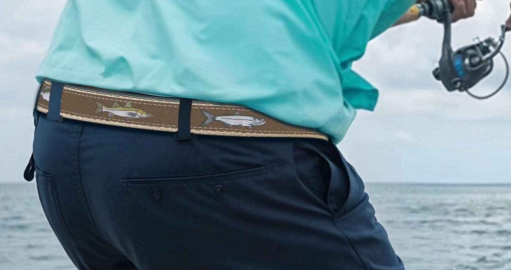 Backcountry Slam Men's Woven Ribbon Belt