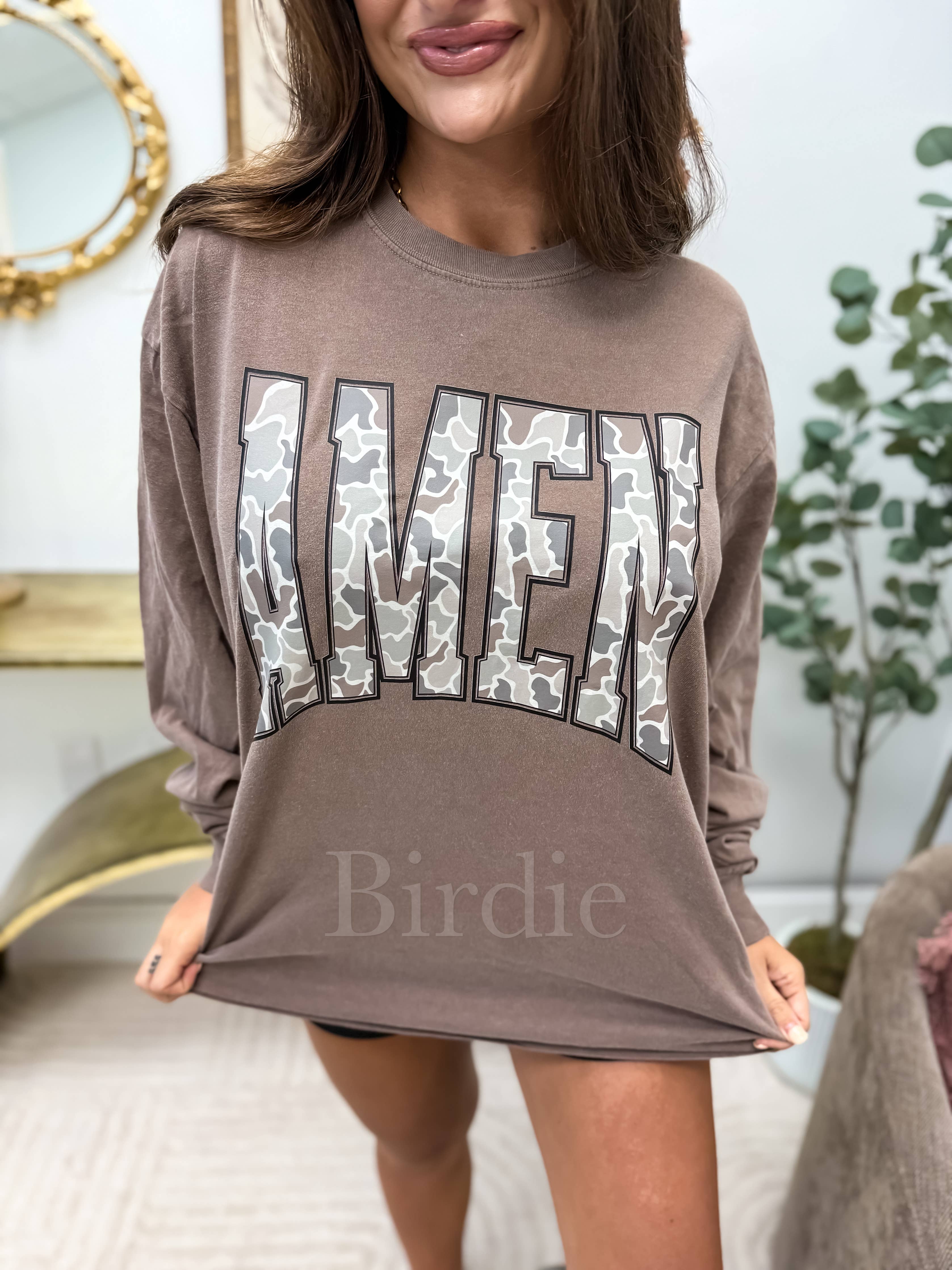 AMEN Duck Camo Long Sleeve Tee