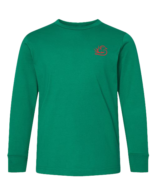 Youth Christmas Woodies Long Sleeve Tee