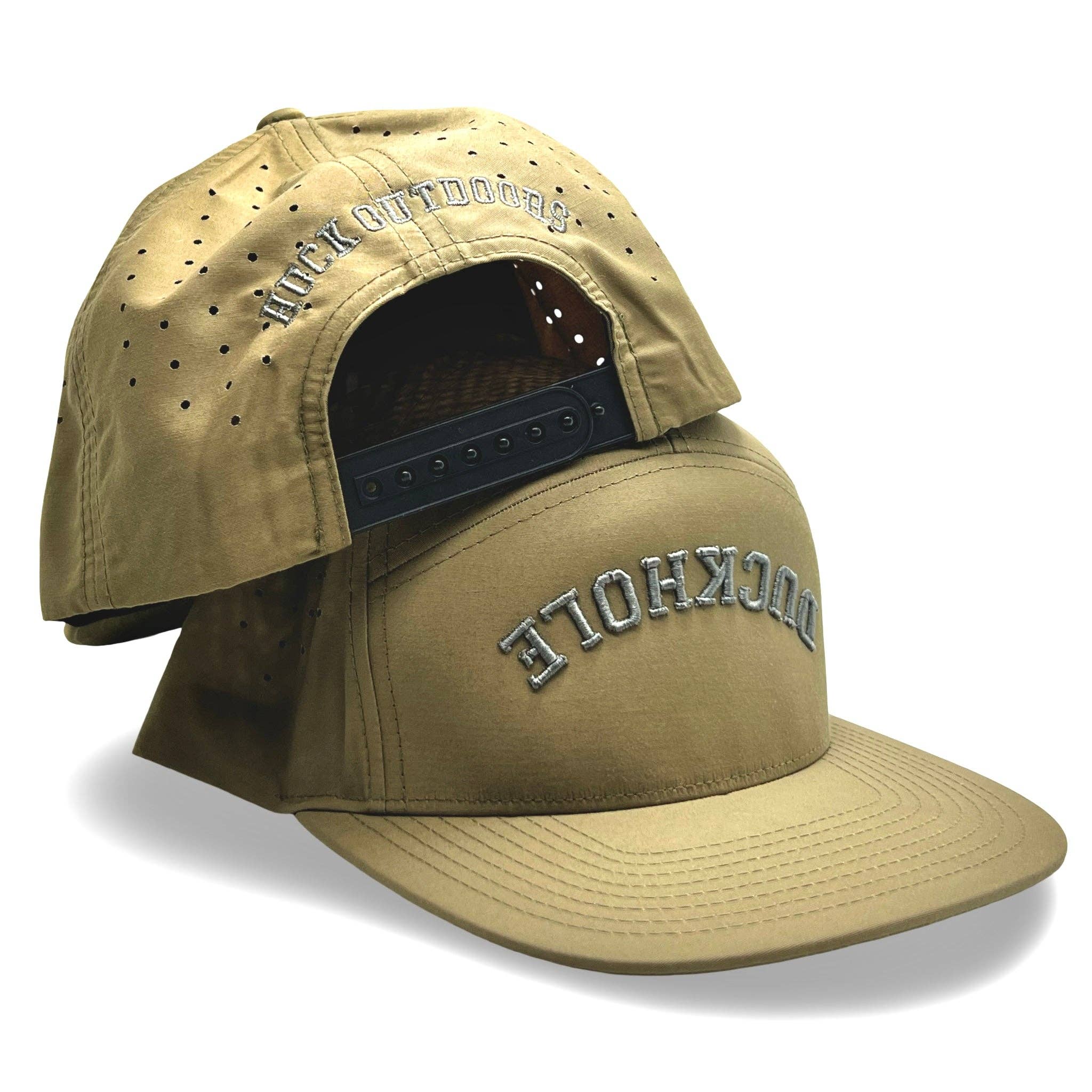Duckhole (UpSide Down) 7 Panel Hat