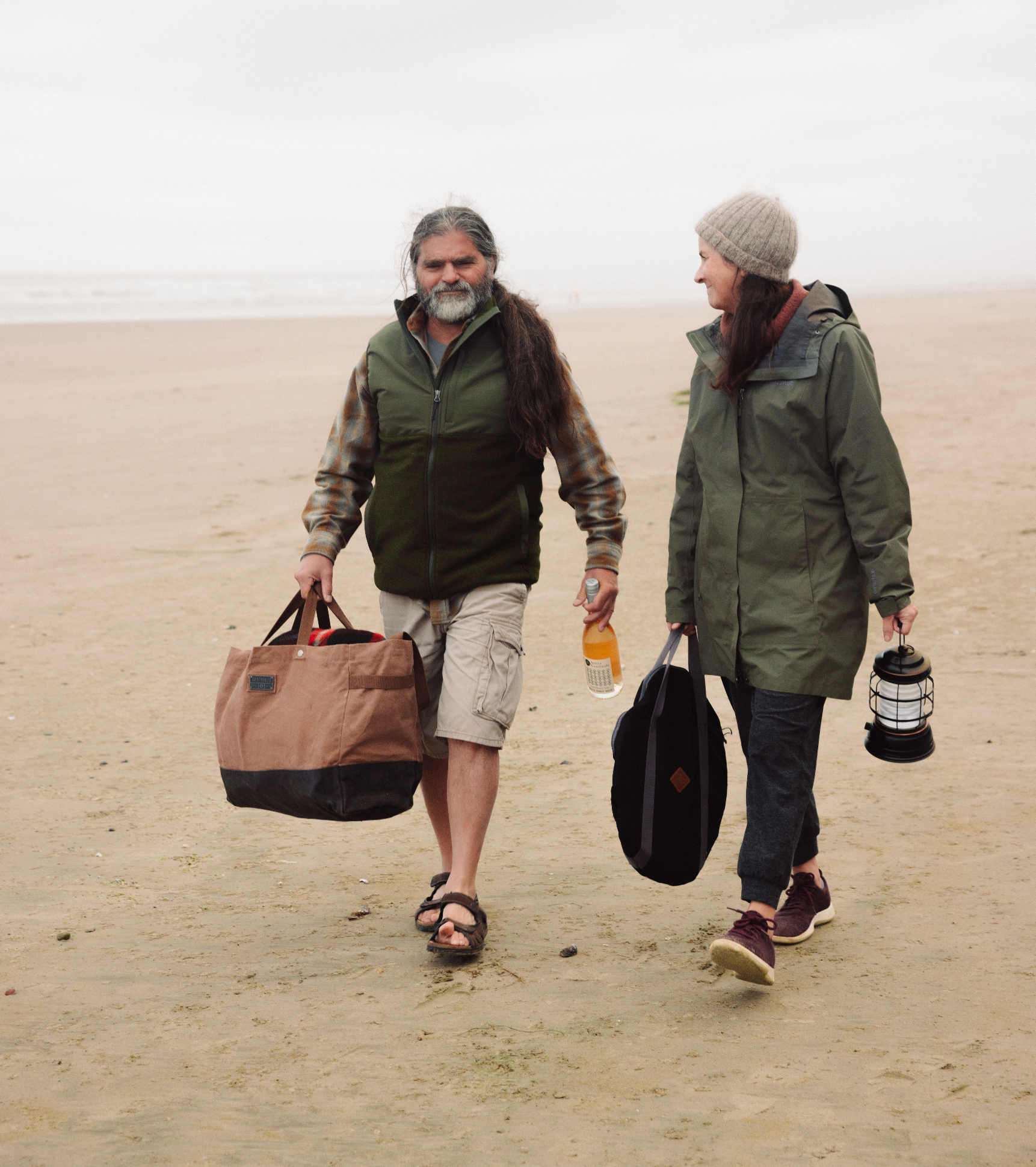 Neelum 40L Giant Tote- Waxed Canvas Bag