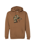 Mallard Head - Dark Brown Hoodie