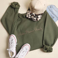 Make Heaven Rowdy Embroidered Sweatshirt