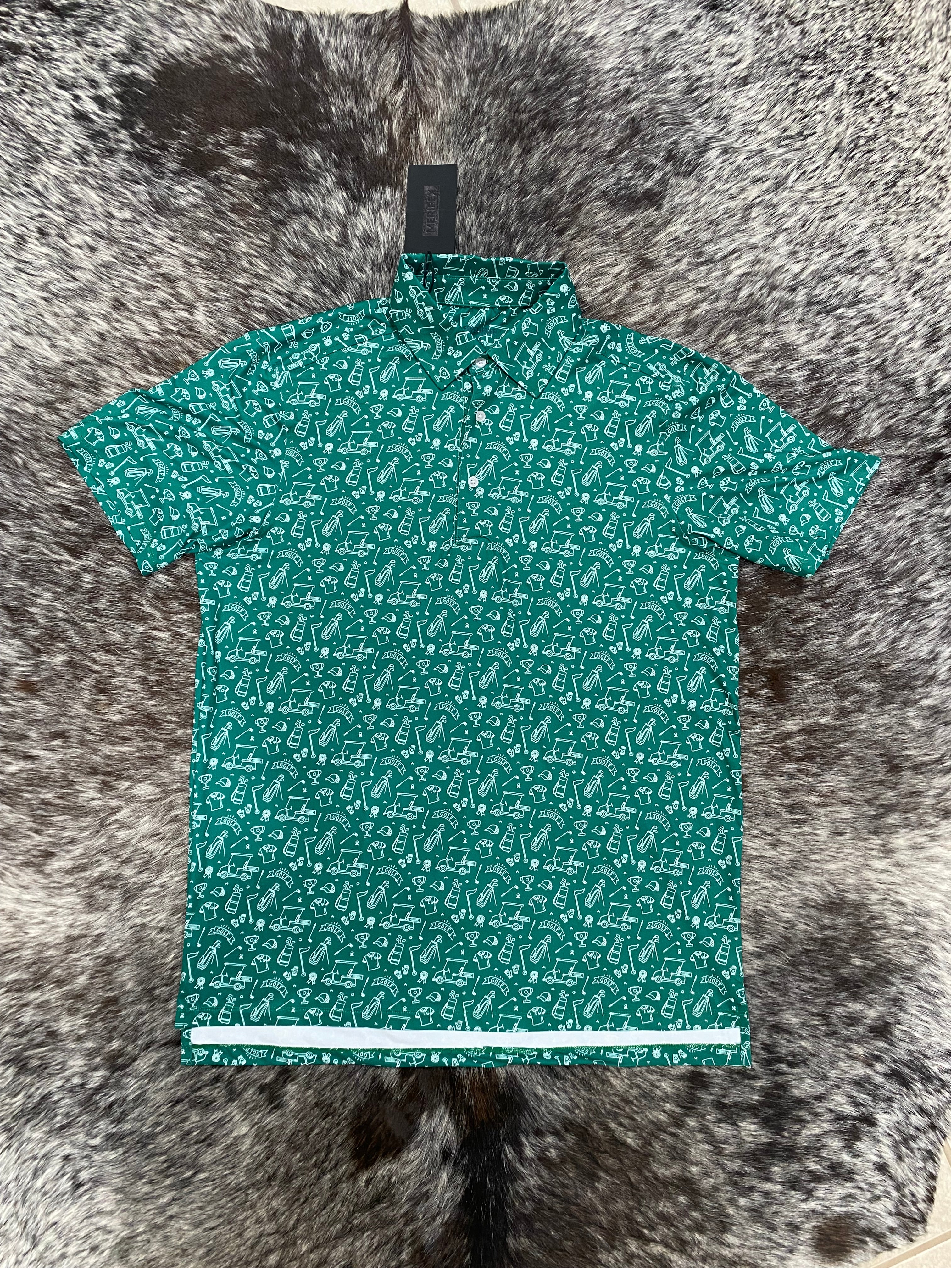 Green Golf Polo