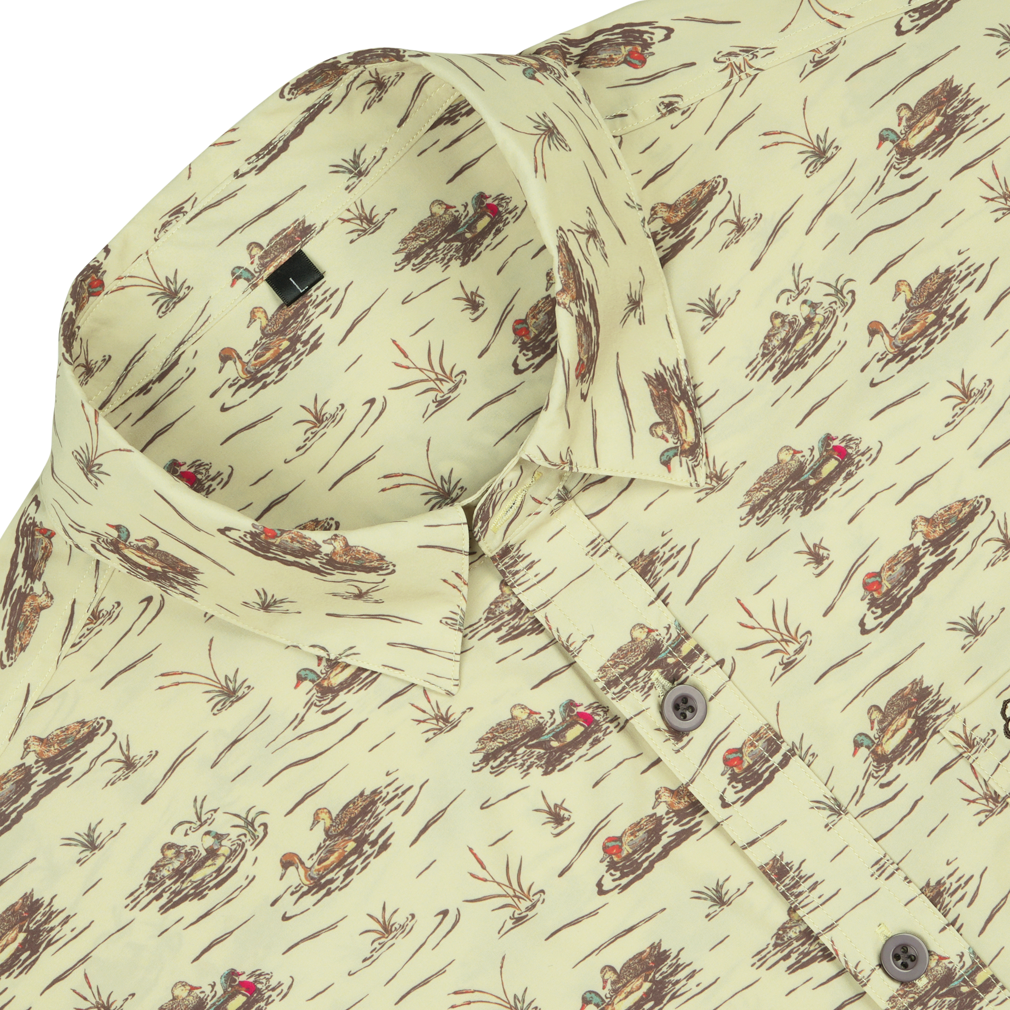 Ducks Performance Button Up