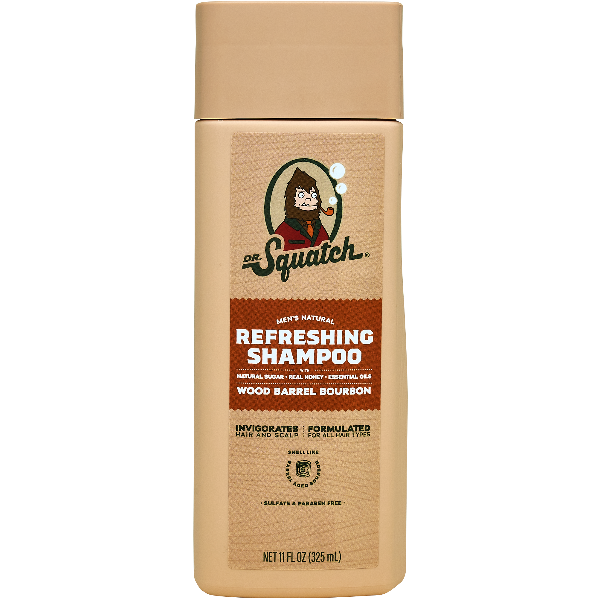 Wood Barrel Bourbon 11oz Shampoo