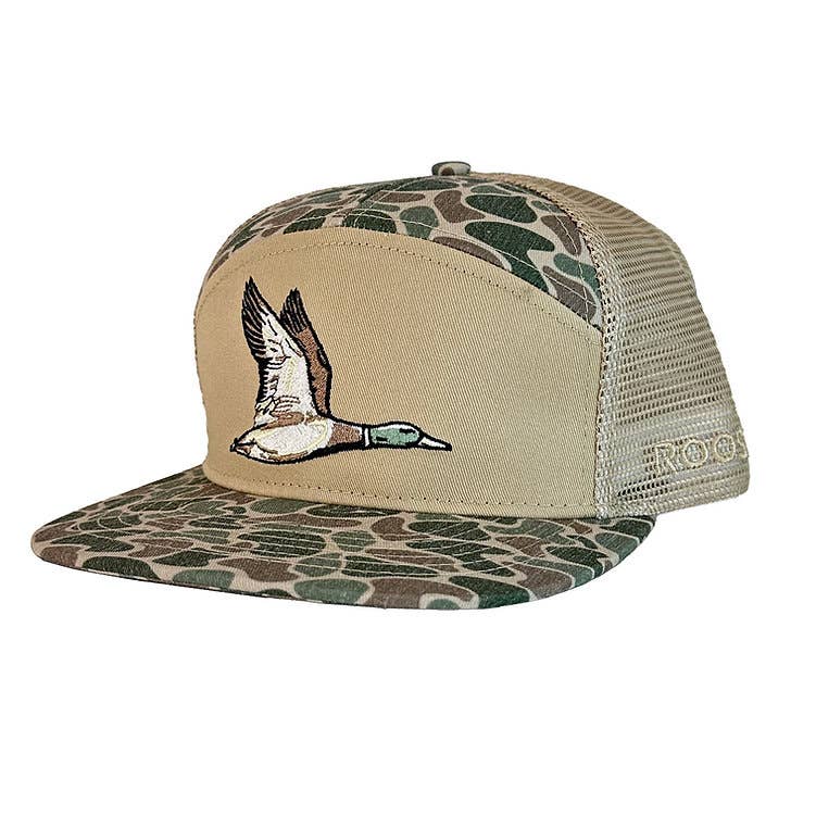 7 Panel Camo Full Color Duck Hat