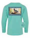 Youth Duck Stamp Long Sleeve Tee