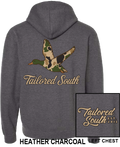 Youth Camo Duck - Heather Charcoal Hoodie