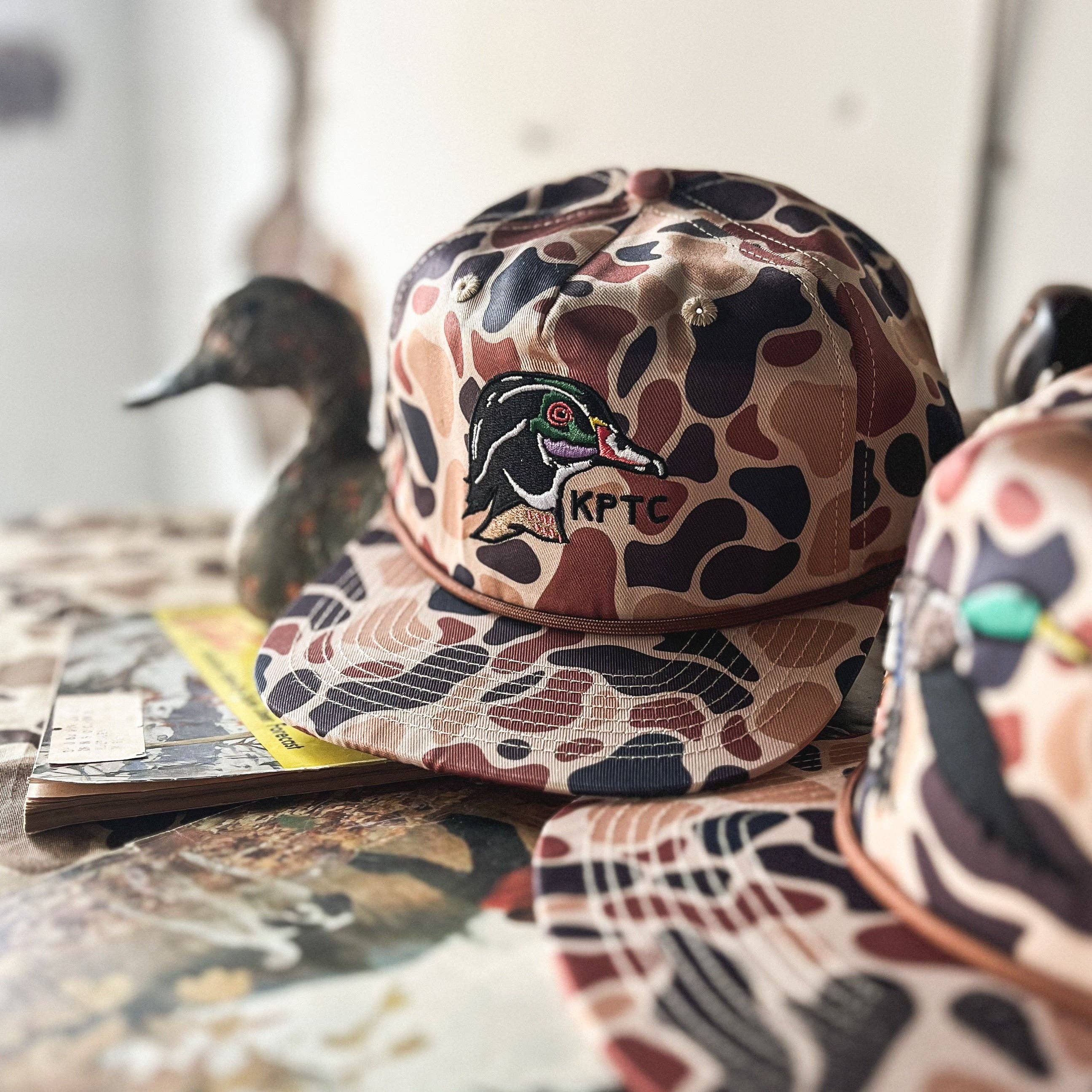 Woodland Camo Hat