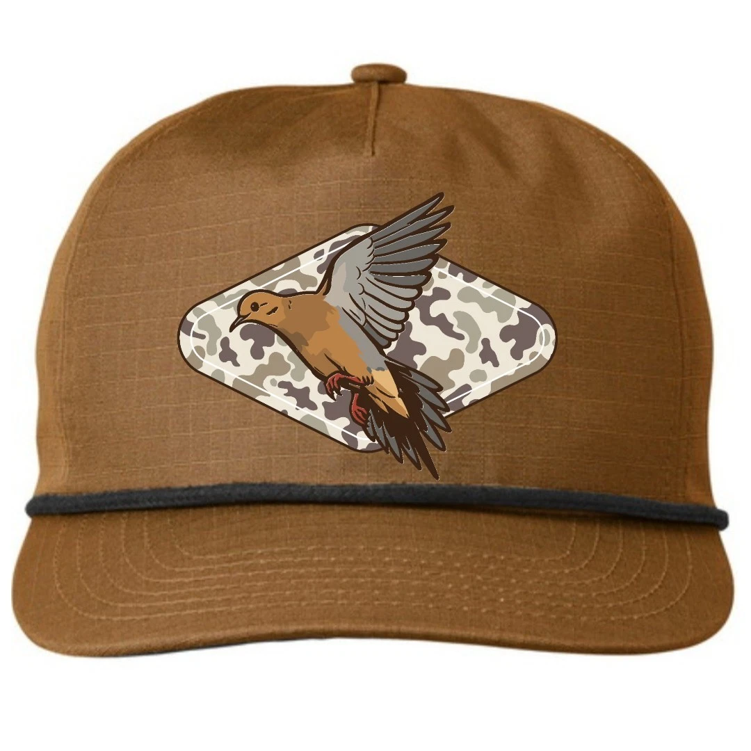 Dove Camo Ripstop Snapback Hat