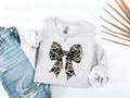 Duck Camo Bow Sweatshirt