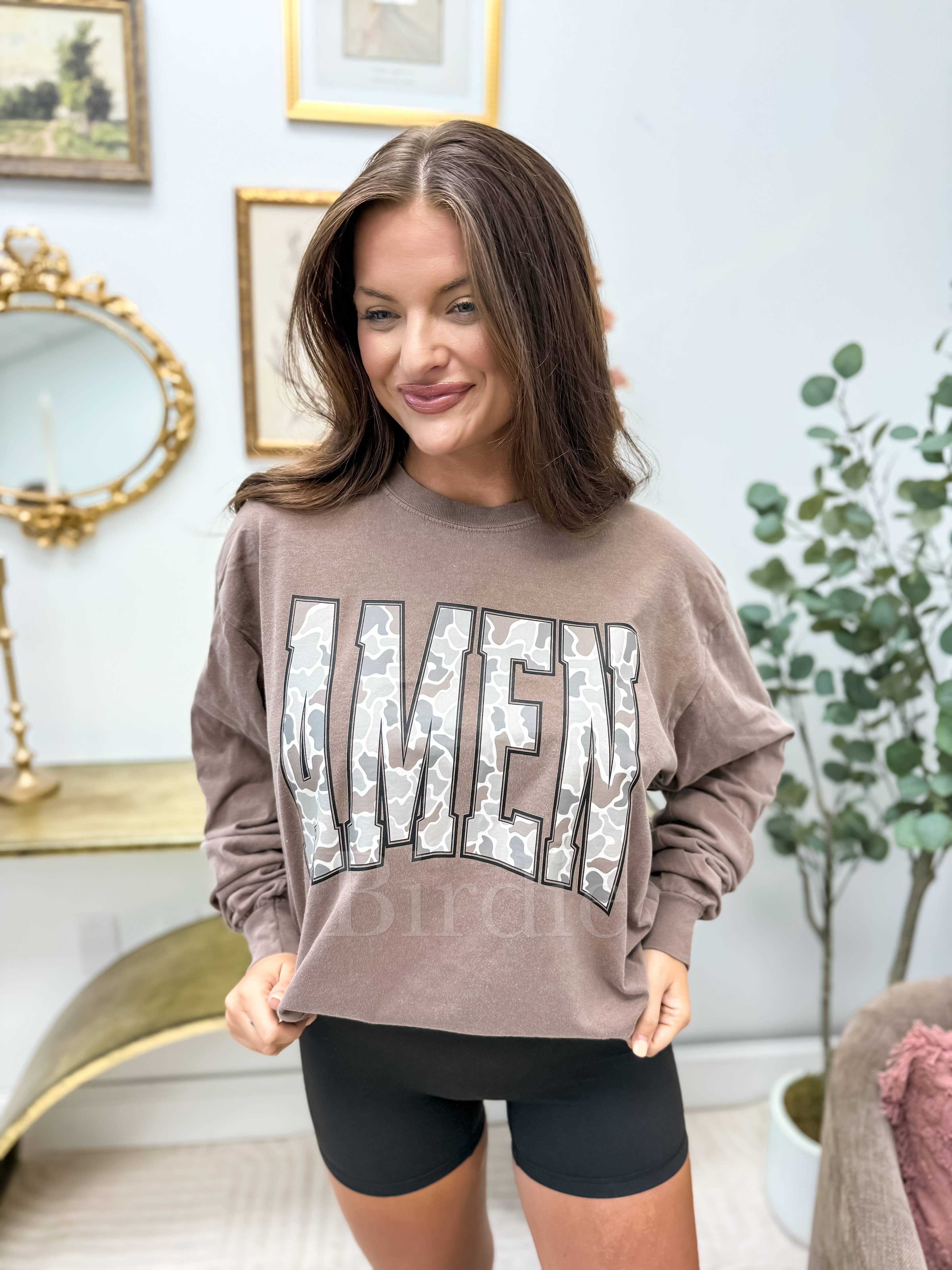 AMEN Duck Camo Long Sleeve Tee