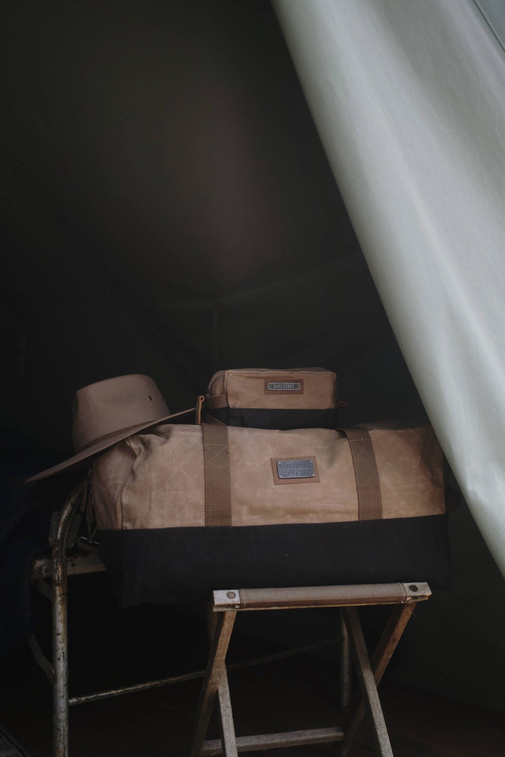 Neelum Duffel Bag -Waxed Canvas Bag