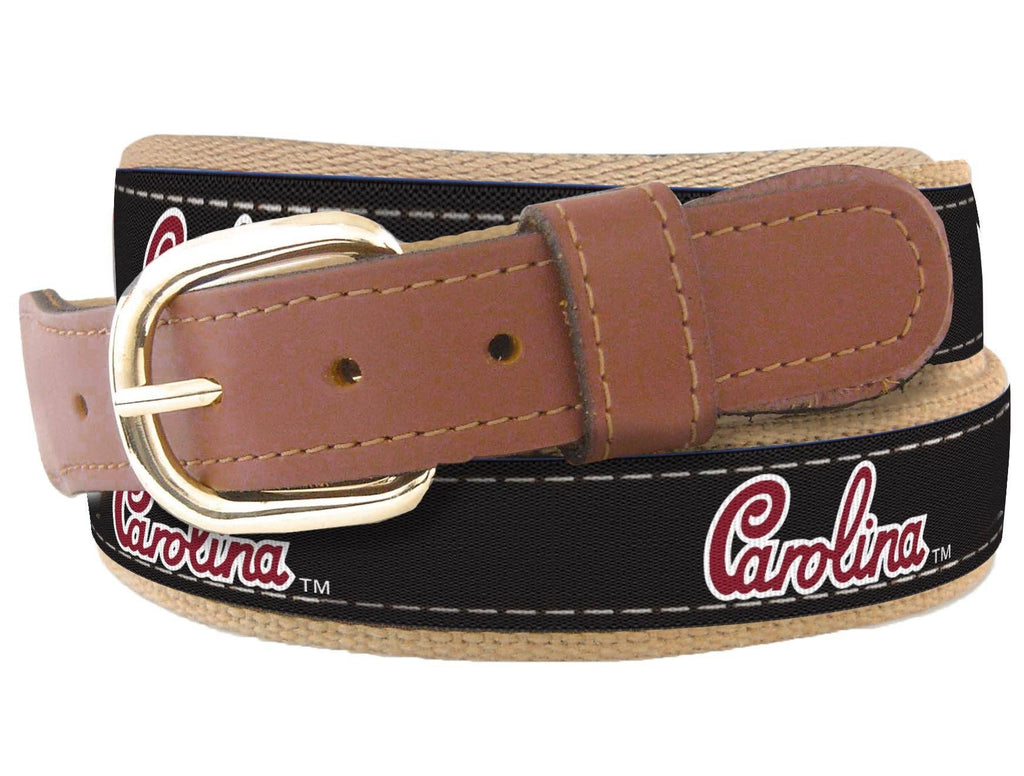 USC Gamecocks Collegiate Woven Ribbon Belt