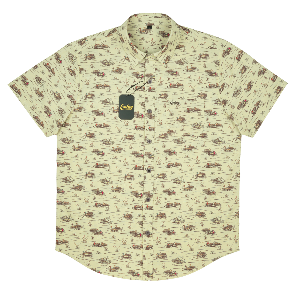 Ducks Performance Button Up