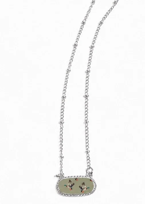 Green Duck Necklace