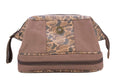 Shot Shell Brown Waxed Canvas Old School Camo Men's Toiletry Dopp Bag