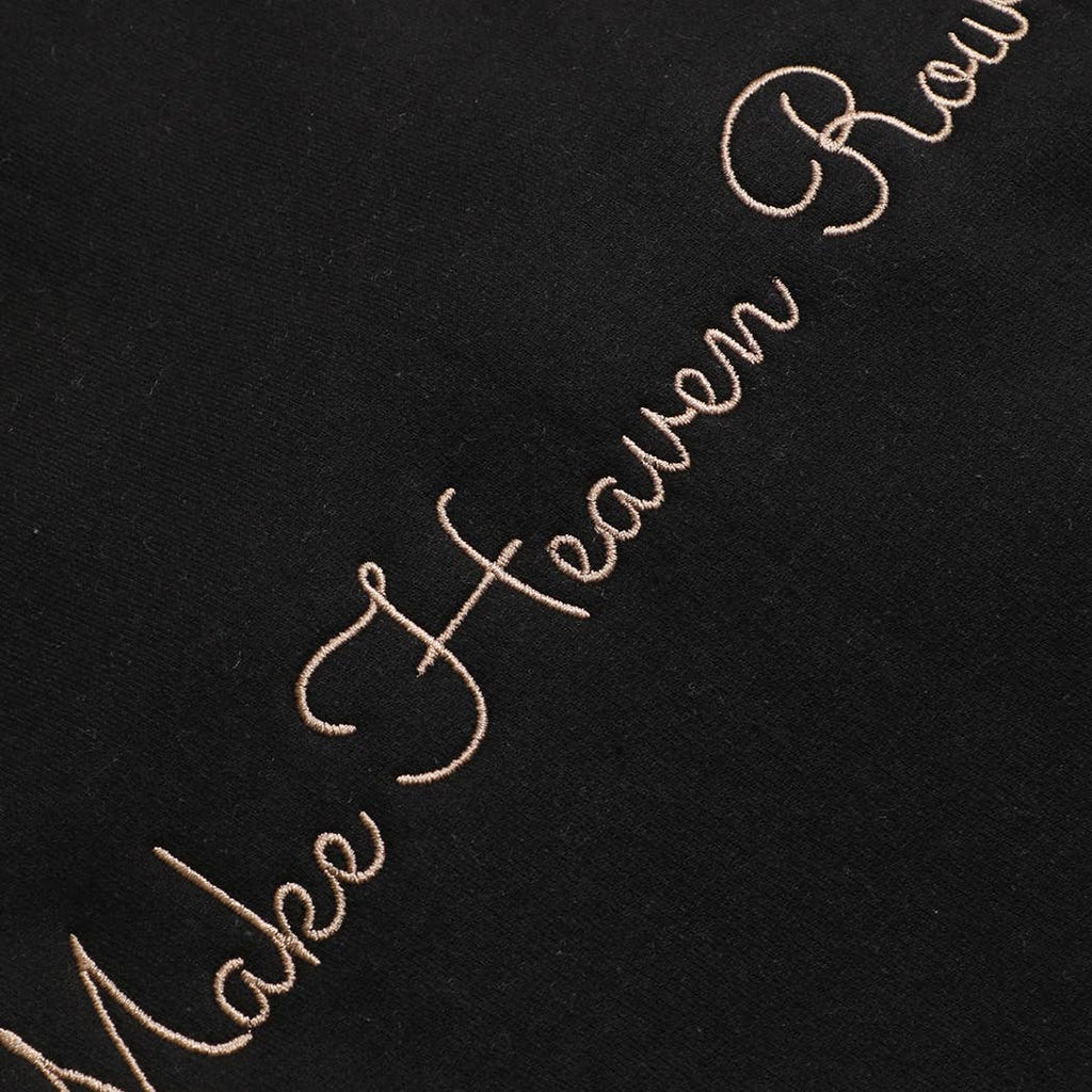 Make Heaven Rowdy Embroidered Sweatshirt