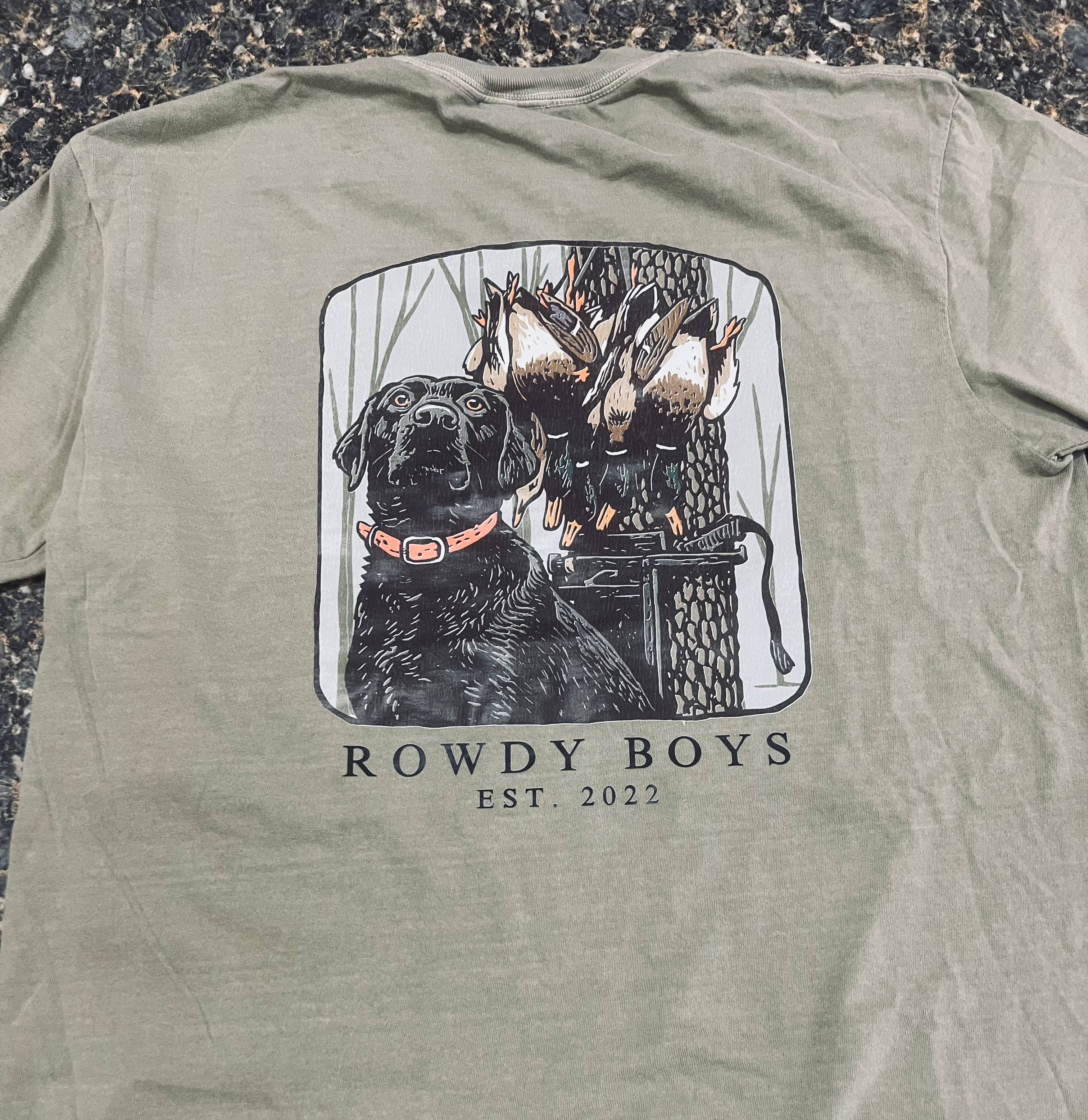 Lab + Duck Hunting Tee