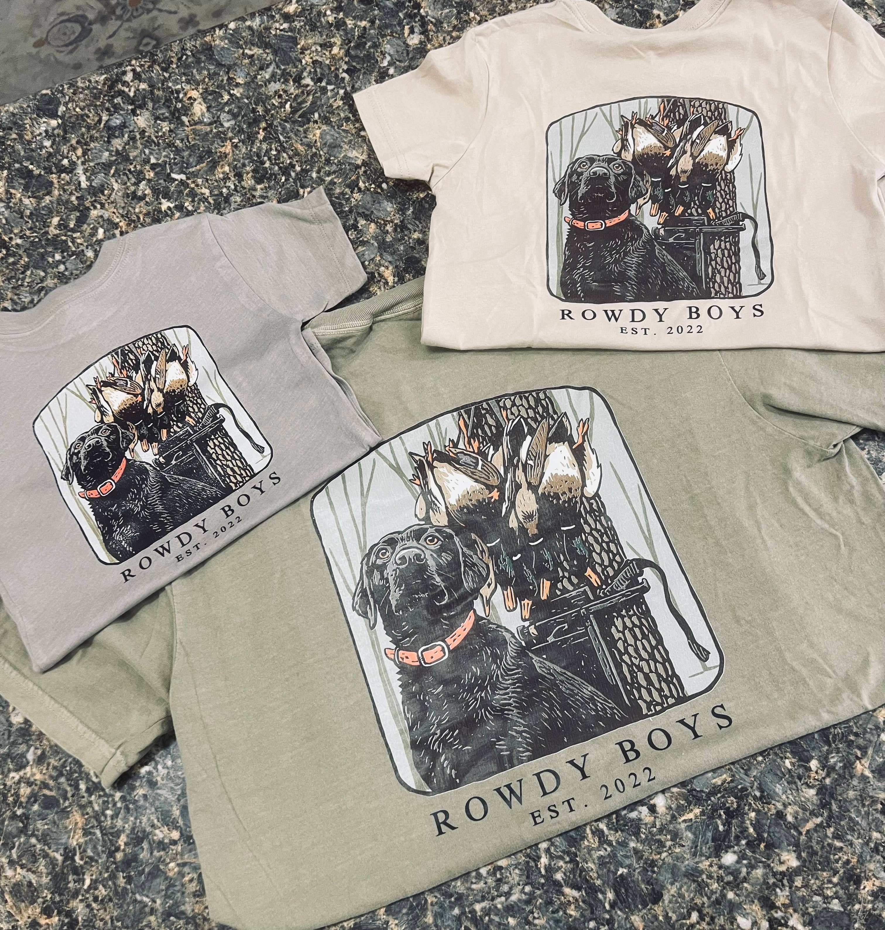 Lab + Duck Hunting Tee