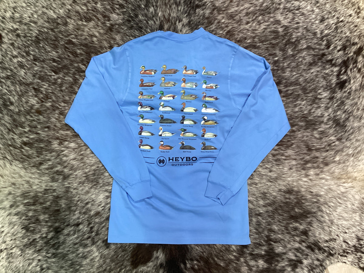 Duck Chart Long Sleeve Tee