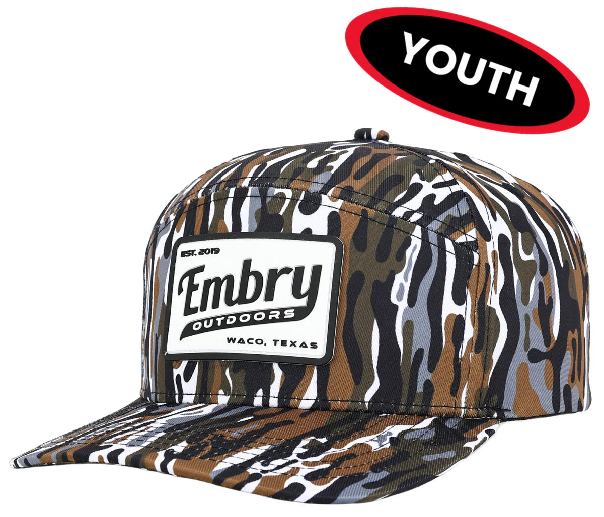 Youth Camo 6 Panel Hat