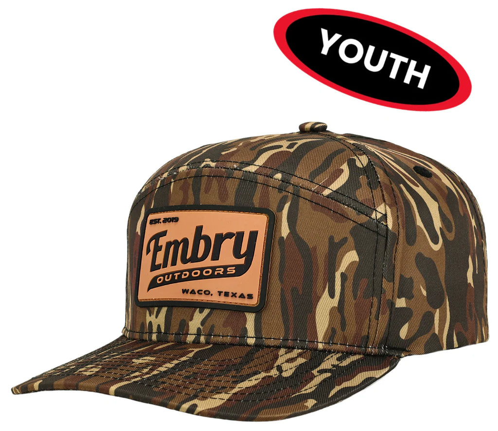 Youth Camo 6 Panel Hat
