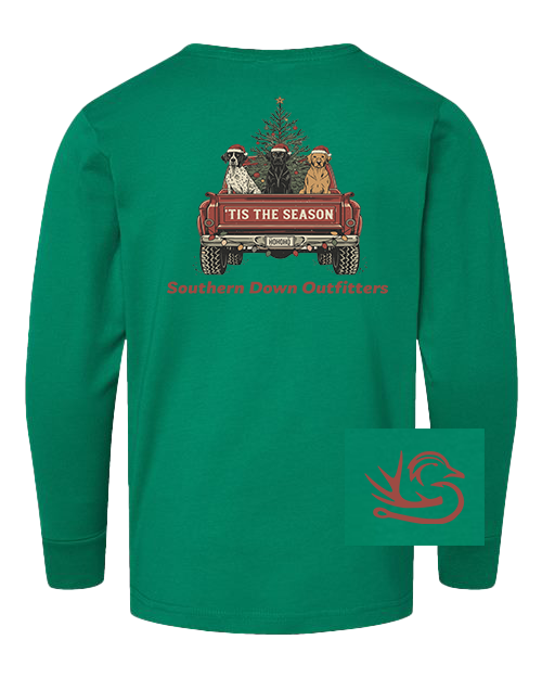 Youth Tis The Season Youth Long Sleeve Tee