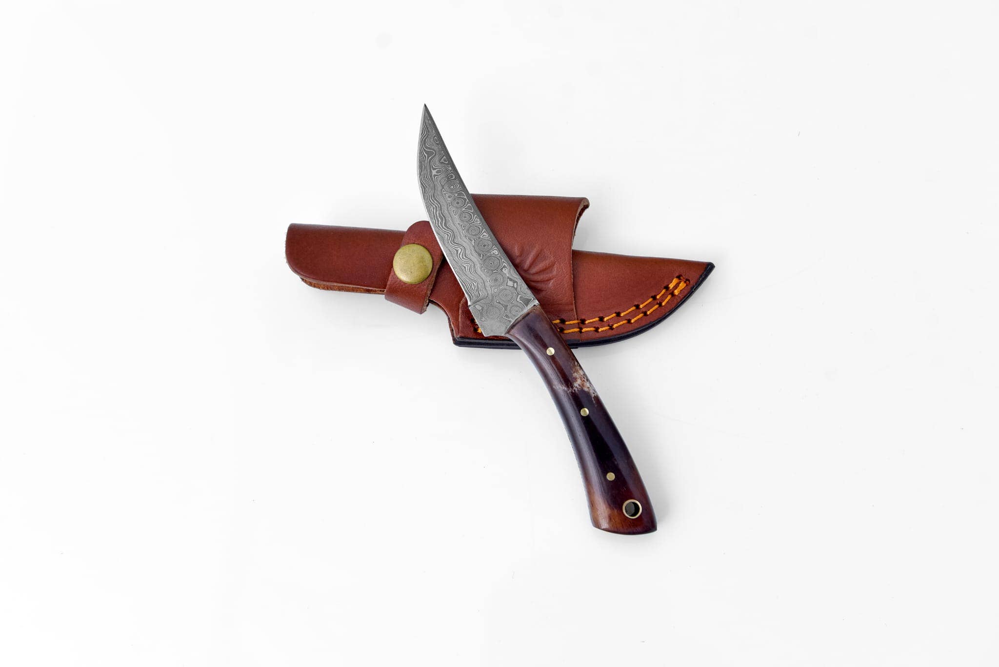 Crimson Arc Dyed Bone Utility Blade TK-218