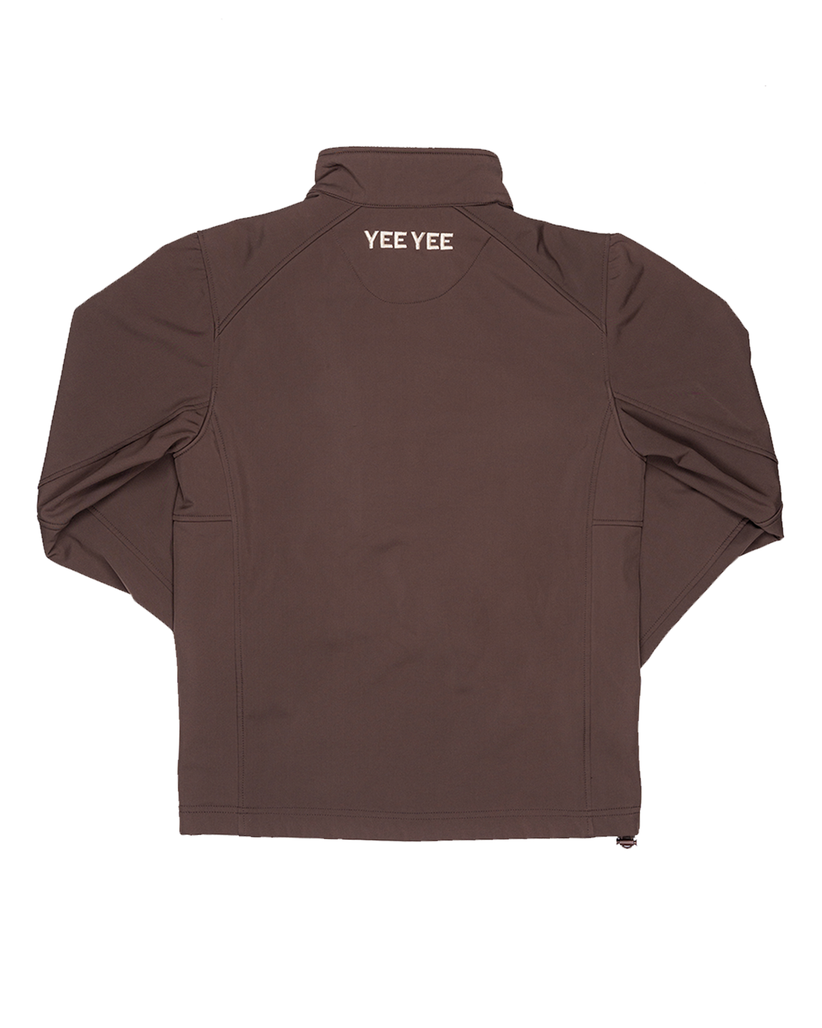 Chocolate Softshell Jacket with Concealed Carry Pockets
