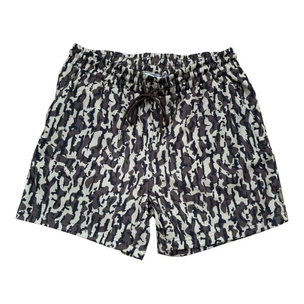 Fleece Camo Shorts