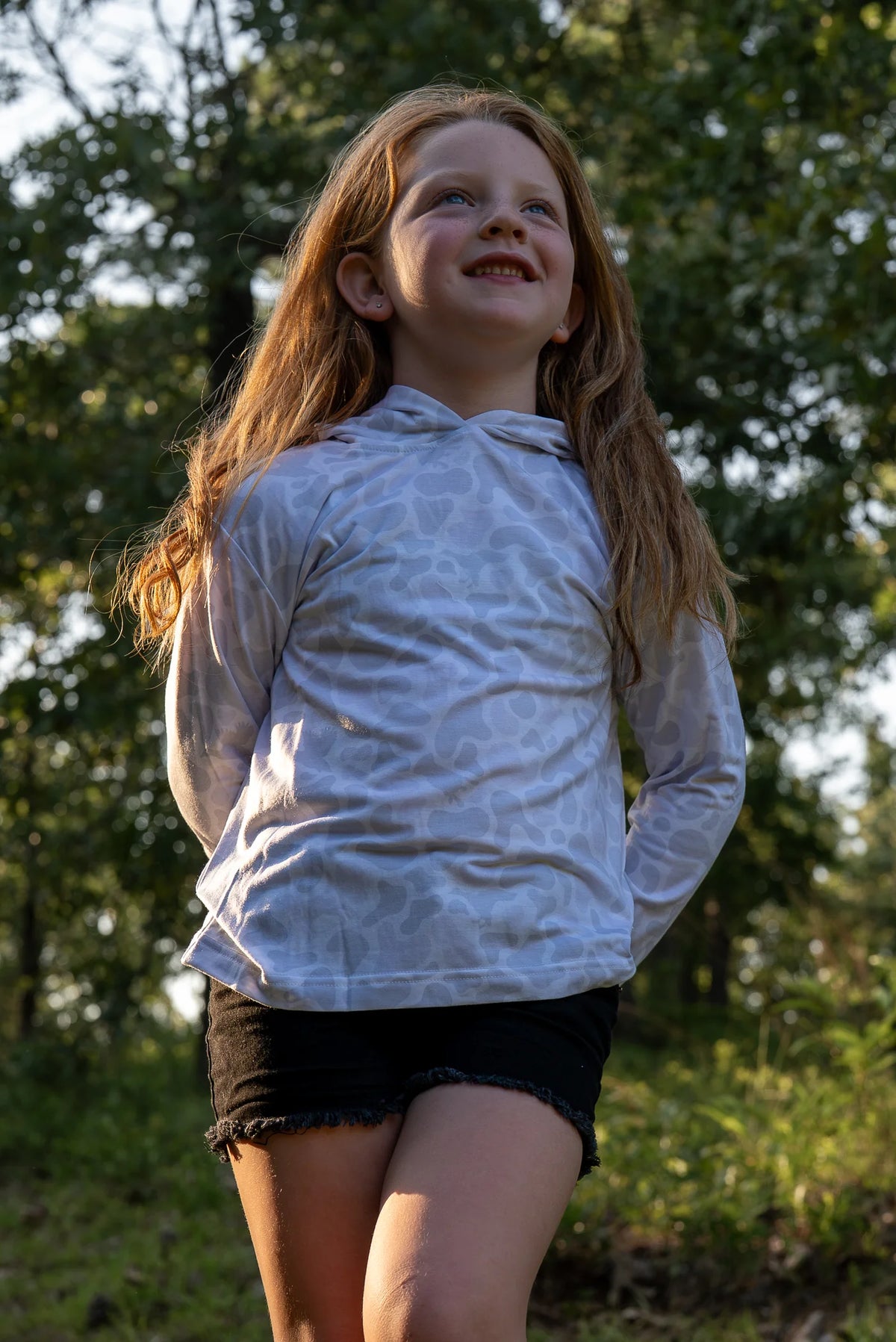 Youth Hooded Performance Shirt