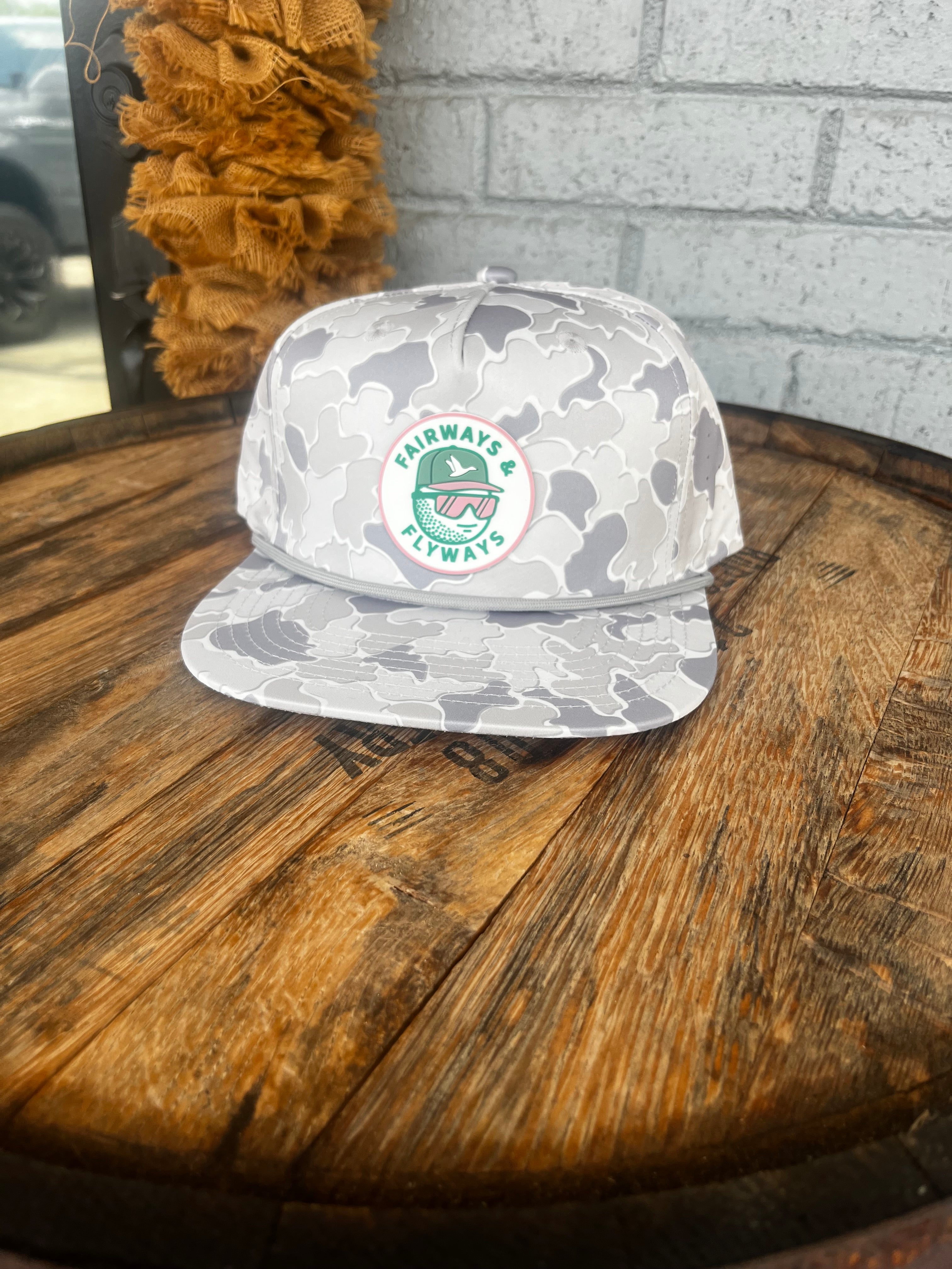 Golf Ball With Shades Hat