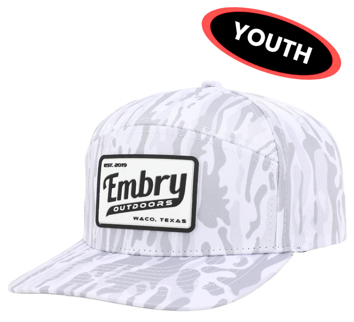 Youth Camo 6 Panel Hat