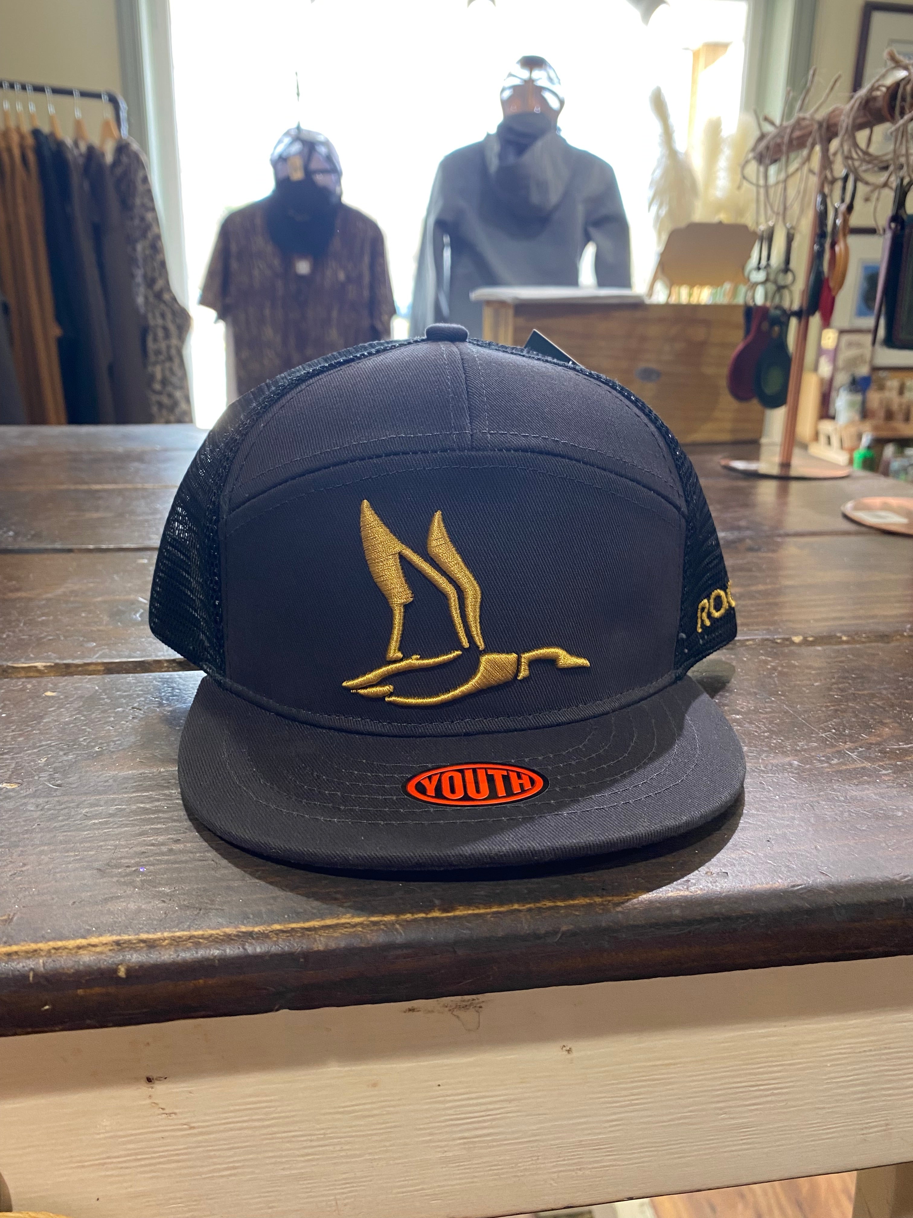 Youth Front Camo 3D Puff Logo Hat