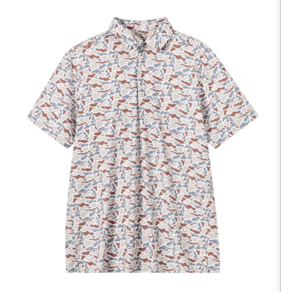 Youth Woodland Camo Polo