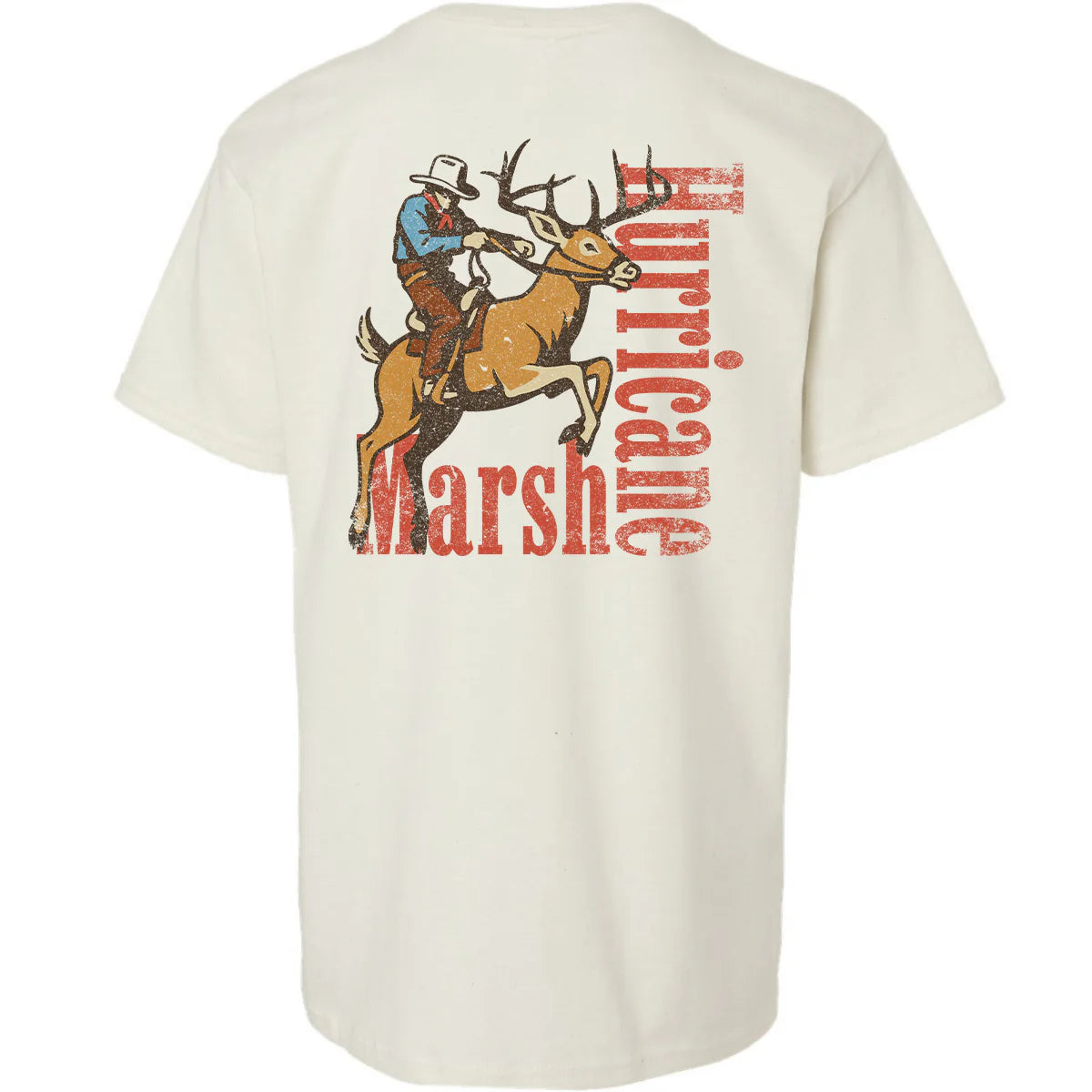 Youth Cowboy On A Buck Tee