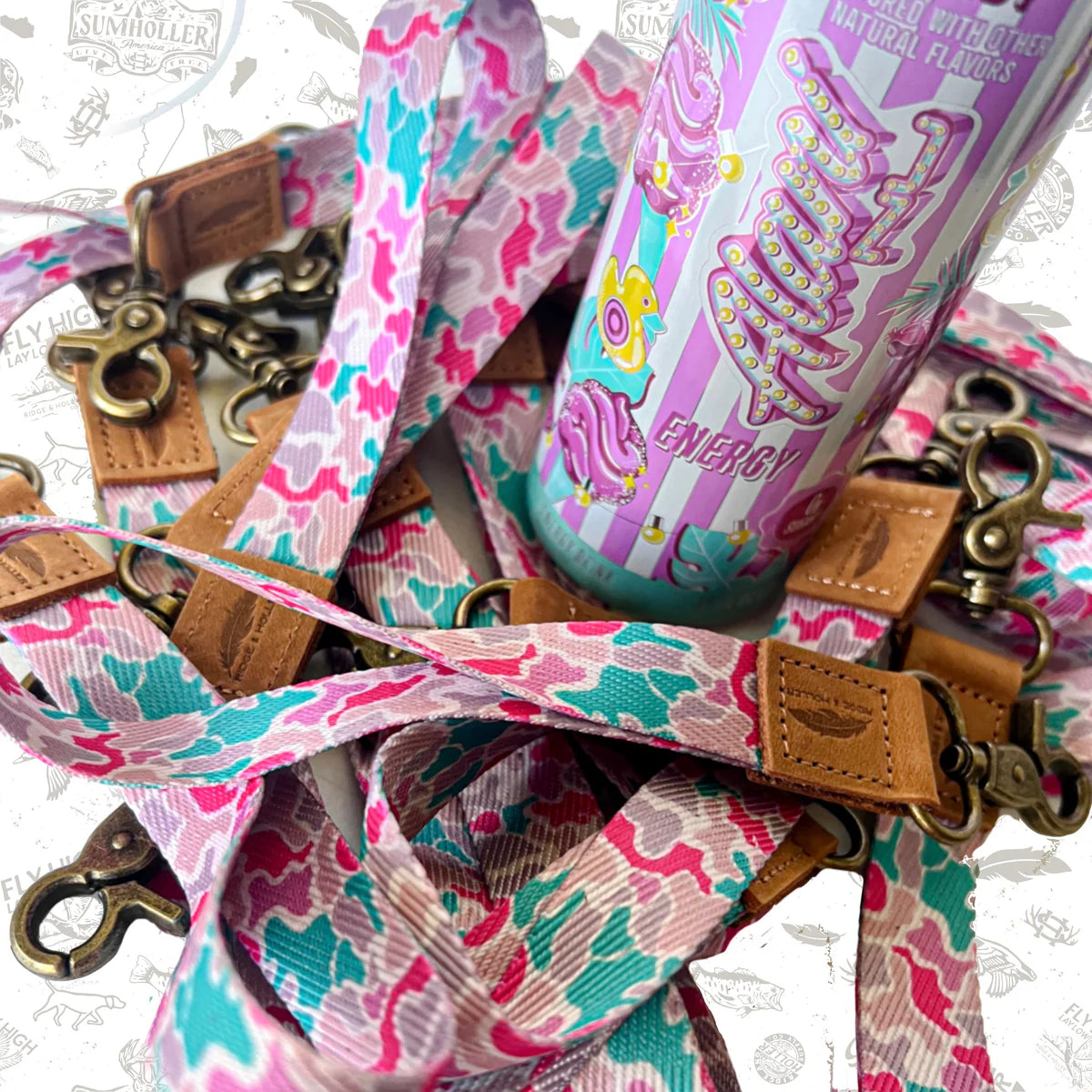 Fly High Lay Low Camo Wrist Lanyard